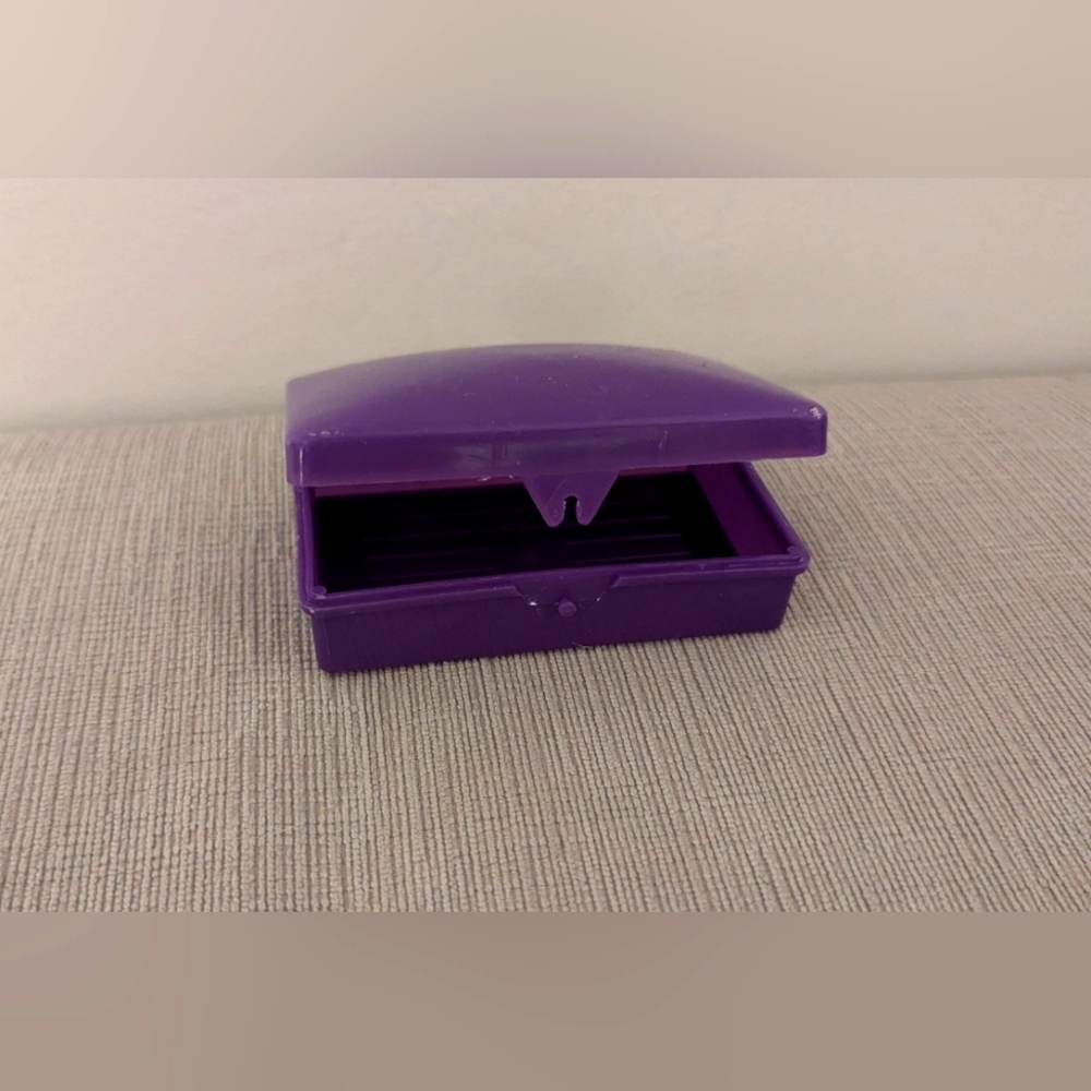 Purple Soap Dish